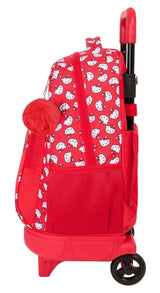 Safta Hello Kitty Iconic - Mochila Grande con Ruedas, Compacta, Extraíble, Ideal para Niños de Diferentes Edades, Cómoda y Versátil, Calidad y Resistencia, 33x22x45 cm