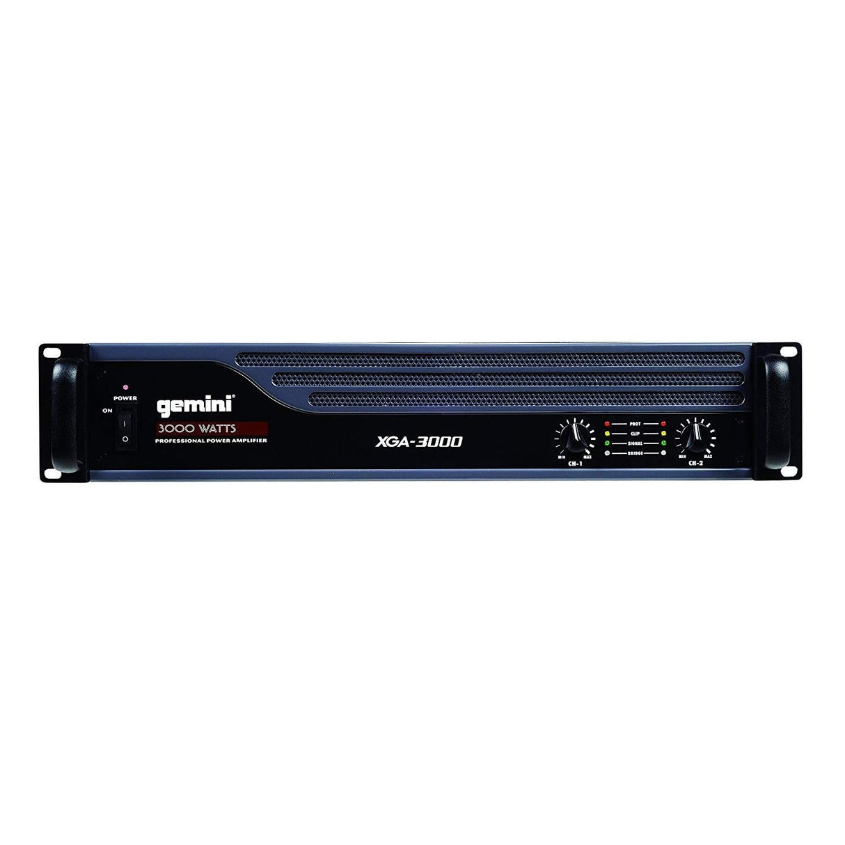 ETAPA DE POTENCIA GEMINI XGA-3000 3000W PICO, 2 X 200W RMS (@4OHMS)