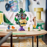 LEGO Super Mario Príncipe Florian y Bowser Castillo - Juego Interactivo con 4 Figuras Inc. Yoshi Rosa y Base para Jugar y Exponer - Regalo Gamer para Niños y Niñas de 9+ Años 72042