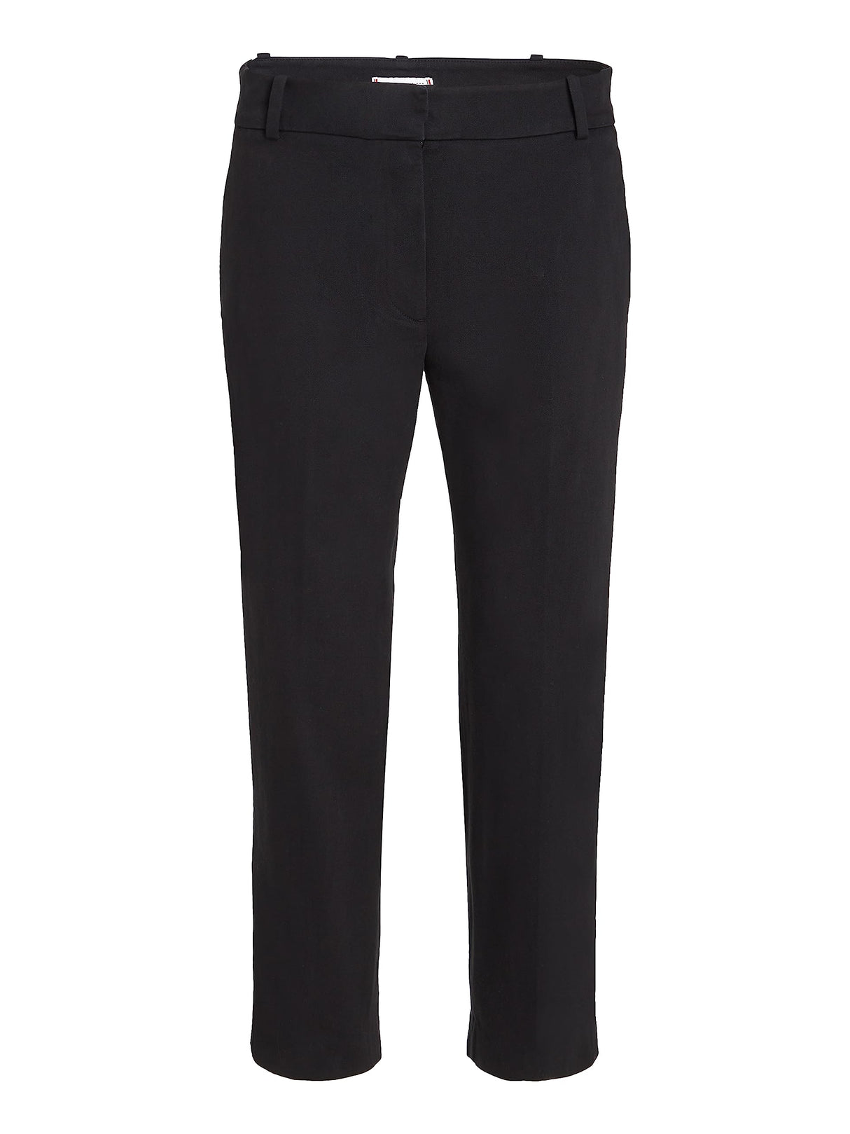 Tommy Hilfiger Essential Slim Straight Co Chino, Mujer, Negro, 42