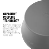 Polk Audio Atrium SUB100 Subwoofer pasivo para Exteriores, Cuenta con Controlador de Equilibrio dinámico de 10 Pulgadas de Largo Alcance,subwoofer de Disparo descendente, Durabilidad para Todo Tipo