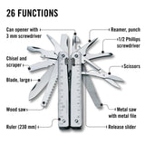 Victorinox Swiss Tool, Multiherramienta de Bolsillo Suiza, Multifunción, 26 Funciones, Alicate multiuso de punta fina, Bloqueable