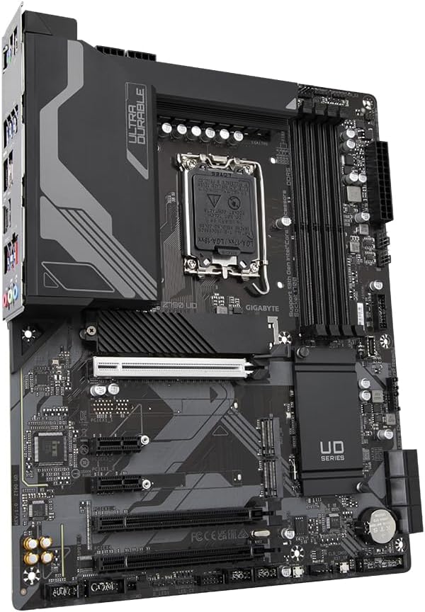 GIGABYTE Z790 UD Motherboard - Compatible with Intel Core 14th CPUs, 16+1+1 Phases Digital VRM, up to 7600MHz DDR5 (OC), 3xPCIe 4.0 M.2, 2.5GbE LAN, USB 3.2 Gen 2x2