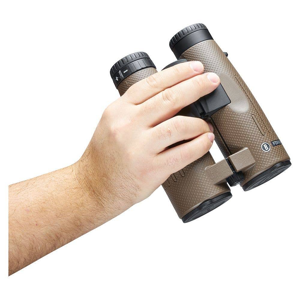 Bushnell - Forge - Prismáticos - 8x42 - Prisma de Techo - Marrón - con Revestimiento múltiple - Barrera Exo - BF842T