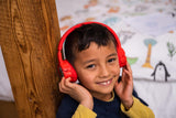 Kekz Drix Blue - Juego de auriculares para galletas (incluye chip de audio Cookie Crew (auriculares para niños a partir de 3 años, auriculares de viaje, aptos para viajes y en casa). Sin descarga, sin