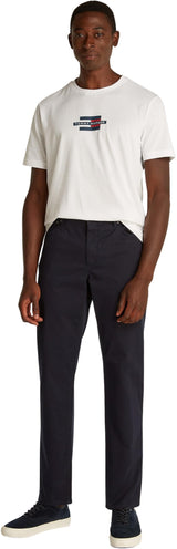Tommy Hilfiger Chino Hombre Denton Cotton Satin Straight Leg, Azul (Desert Sky), 34W/38L