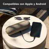 Beats Pill - Altavoz Bluetooth inalámbrico y Cargador portátil Mediante USB-C, hasta 24 Horas de autonomía, Resistencia al Agua IP67, Compatible con Apple y Android, micrófono Integrado – Champán