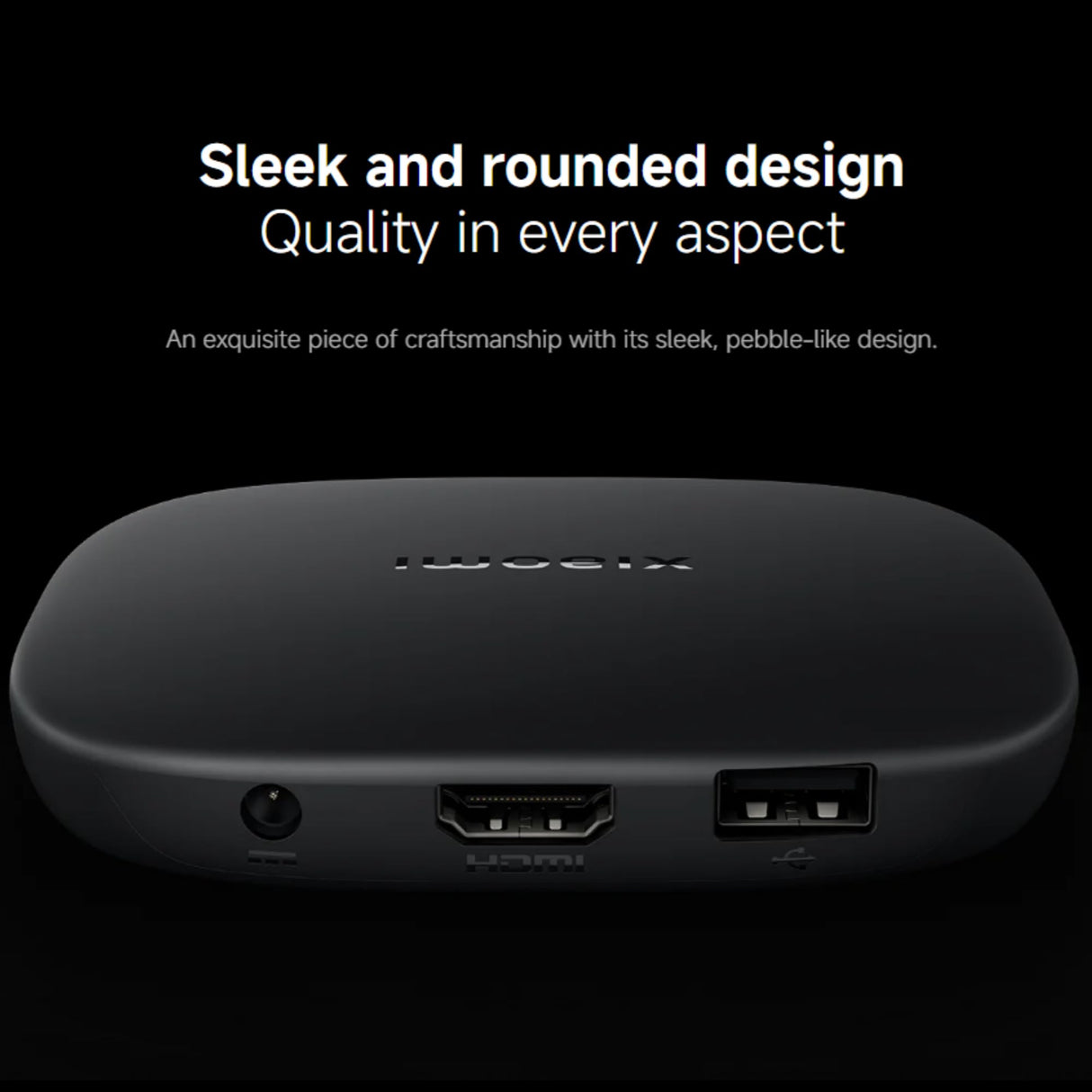 Xiaomi TV Box S (3nd Gen), 4K Ultra HD Streaming Media Player, 2GB RAM, 32GB Memoria Smart TV Box, Soporta Google TV, Dolby Vision, HDR10+, Dolby Atmos, DTS-X, Wireless Projection, WiFi 6, Negro