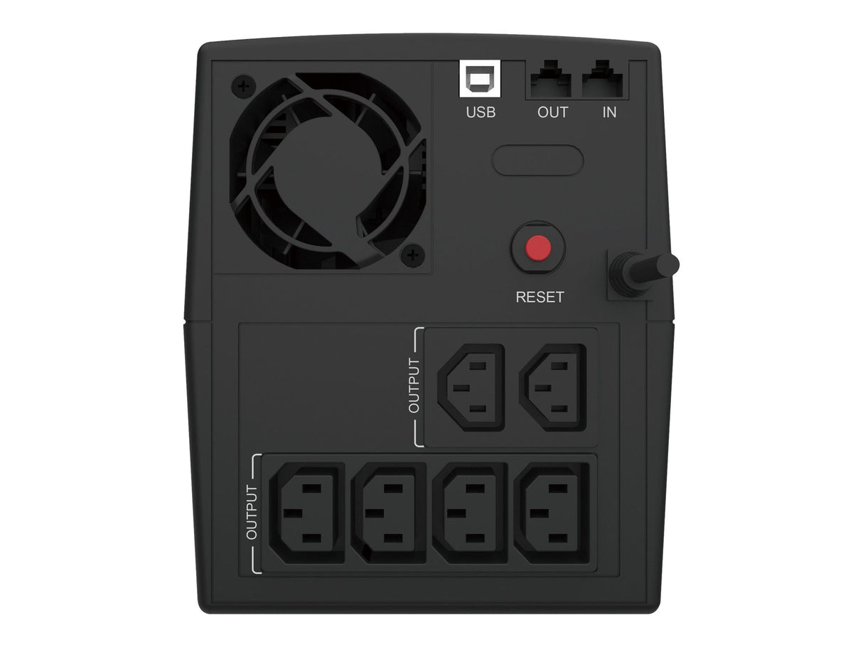 SAI 1200VA CONCEPTRONIC 720W 3 IEC PROTECCION PUERTO LAN MODEM