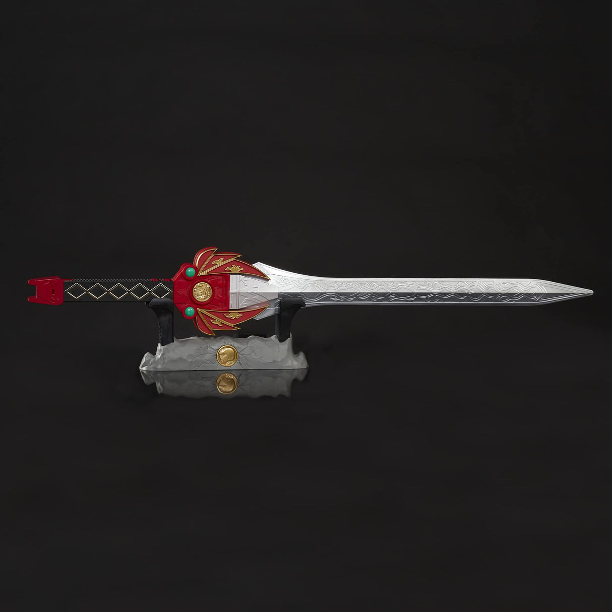 Power Rangers - Lightning Collection - Espada de Poder de Mighty Morphin Ranger Rojo - Artículo Premium Coleccionable para Juego de rol o Cosplay - Jason MMPR