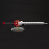 Power Rangers - Lightning Collection - Espada de Poder de Mighty Morphin Ranger Rojo - Artículo Premium Coleccionable para Juego de rol o Cosplay - Jason MMPR