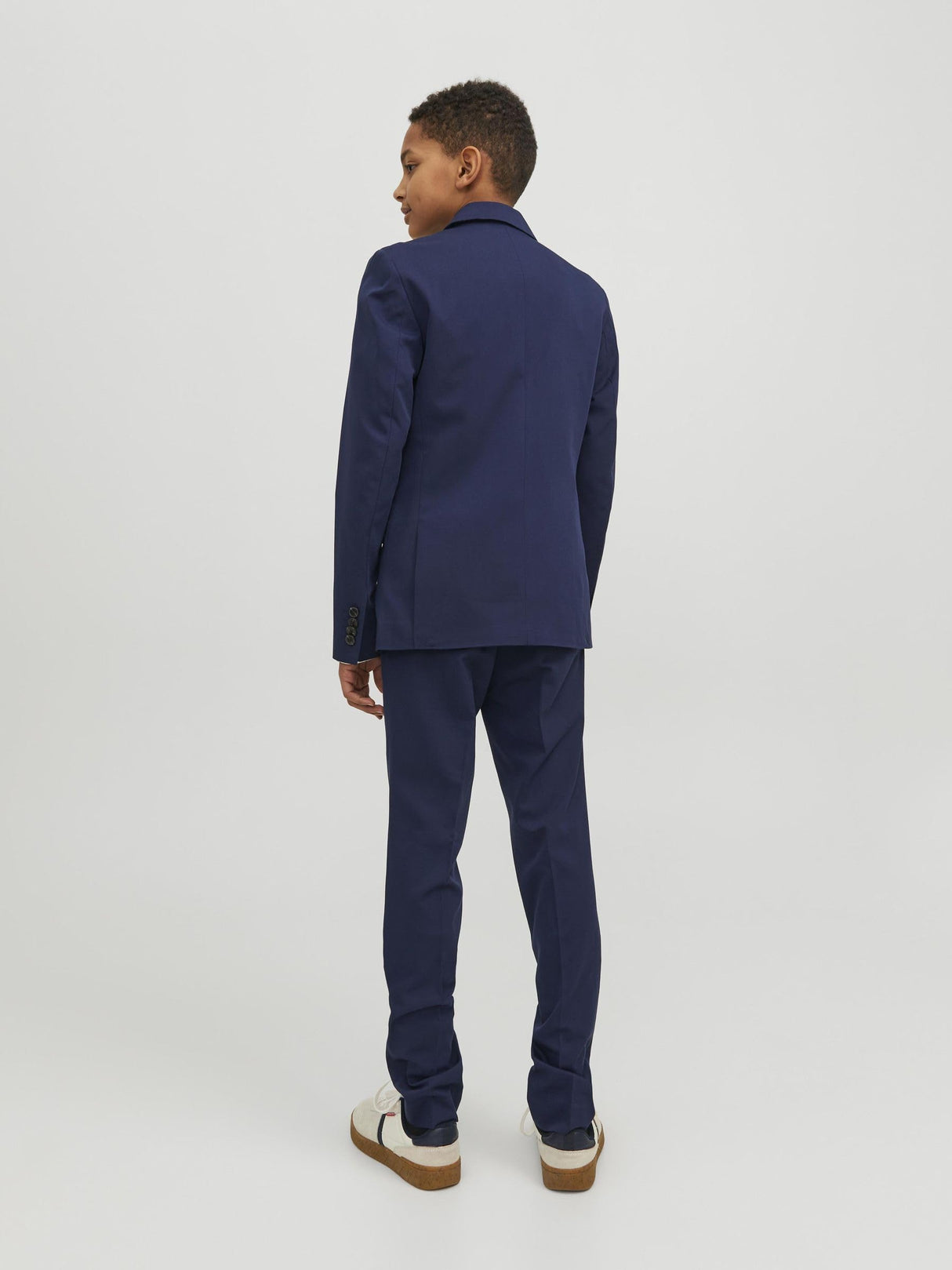 JACK&JONES JUNIOR Jprsolar Noos Jnr-Suéter Traje, Azul Medieval, 164 para Niños