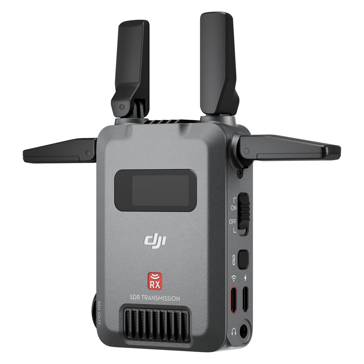 Receptor DJI SDR Transmission, transmisión de vídeo inalámbrica SDR 1080p/60 fps a 3 km, Solo el RX, Estable y antiinterferencias, Gran penetración, Alta tasa de bits, receptores ilimitados