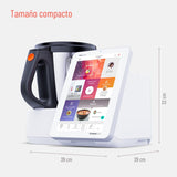 Taurus Mycook Next - Robot de Cocina con wifi, pantalla XXL, cocina por voz, inducción, cocción lenta o alta temperatura, sous-vide, 30 funciones, 2000W, jarra 3.75L, app mycook + accesorios