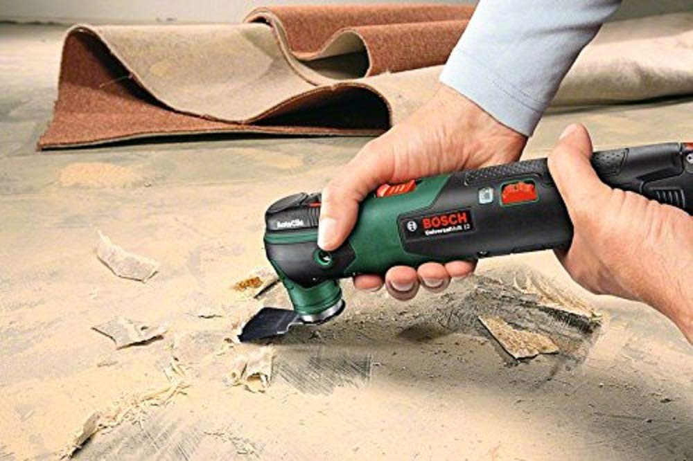 Bosch 0603103001 Herramienta Multifuncional a Batería, 0 W, 12 V, Negro, Verde, Rojo