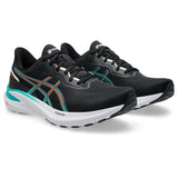 ASICS GT-1000 13, Sneaker Hombre, Negro/Verde Azul Marino Ondulado, 42 EU