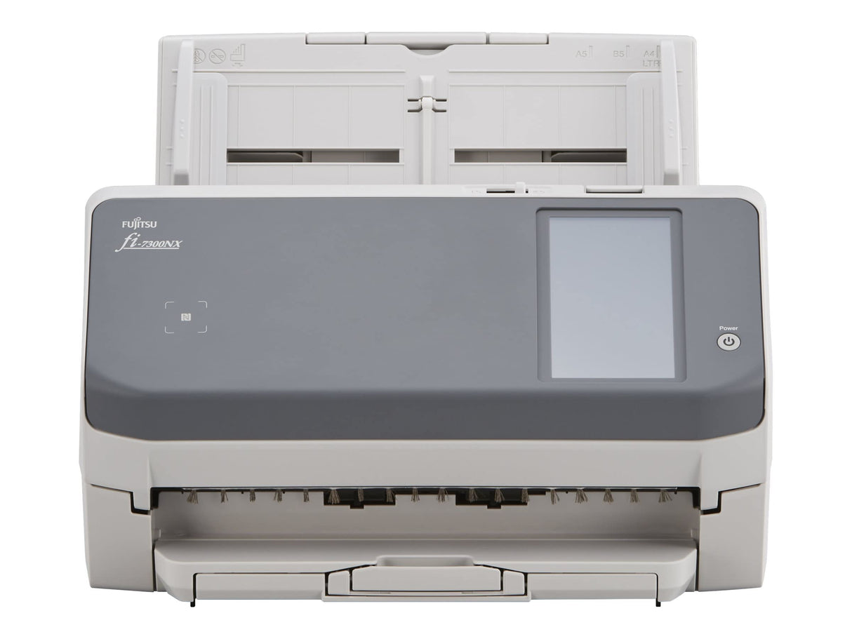 fi-7300NX - Escáner de Grupo de Trabajo LED con Gigabit Ethernet, USB 3.1, Wi-Fi, Pantalla Táctil, ADF, Dúplex, A4, 60 ppm/120 ipm