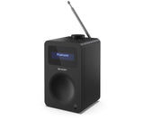 SharpDR-430(BK) Radio Digital sobremesa Tokyo - Radio Dab+, Dab y FM con RDS, BT 5.0, Alimentación USB, Mini Jack, Antena telescópica, búsqueda automatica, Hora y Fecha Auto, Alarma, 5w, Negro