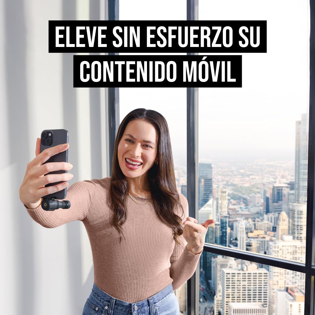 RØDE VideoMic Me-C+ Micrófono direccional para dispositivos móviles USB-C (iOS y Android), perfecto para la creación de contenido móvil