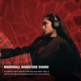 Marshall Major V Auriculares Inalámbricos Bluetooth, 100 Horas de Reproducción - Negro