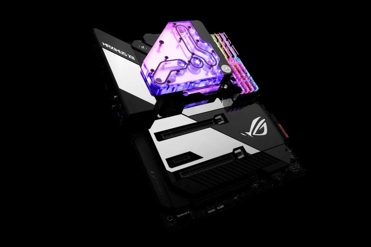 EK Water Blocks EK-Quantum Momentum VRM Bridge ROG Maximus XII Formula D-RGB - Acryl