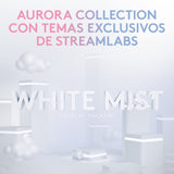 Logitech G Blue Yeti Micrófono USB para Streaming de Gaming, Software Blue VO!CE, PC, Podcast, Estudio, Mic para Ordenador, Temas únicos de Streamlabs, Acabado de Edición Especial - Blanco
