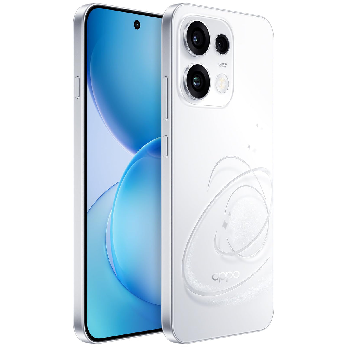 OPPO Reno16 FS 5G Smartphone 8+512GB 6500mAh 120Hz 50MP, Pop White