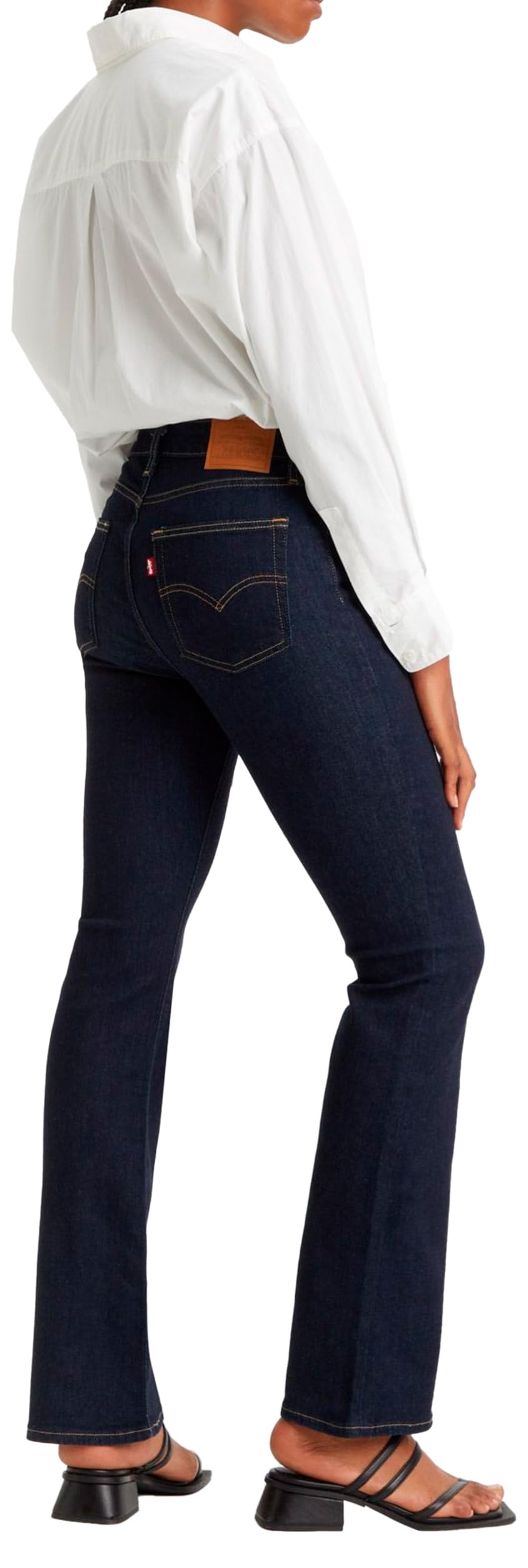 Levi's 725 High Rise Bootcut Vaqueros, Blue Wave Rinse, 26W / 28L Mujer