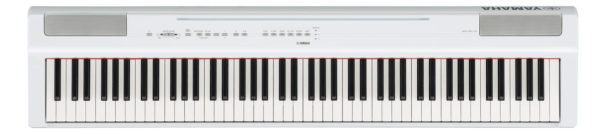 Yamaha P-125a - Piano digital portátil esbelto, dinámico y potente, combinado con la tecnología más vanguardista, color blanco