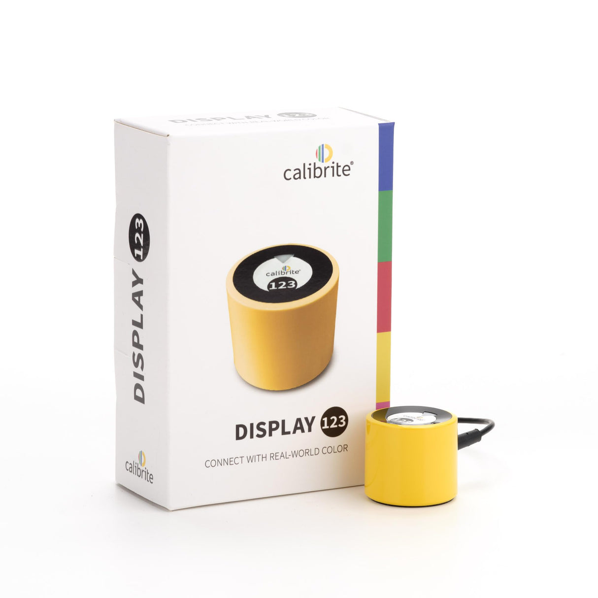 Calibrite Display 123 - Dispositivo de calibración de Monitor fácil de Usar Que Garantiza Colores Verdaderos con precisión y sin Esfuerzo