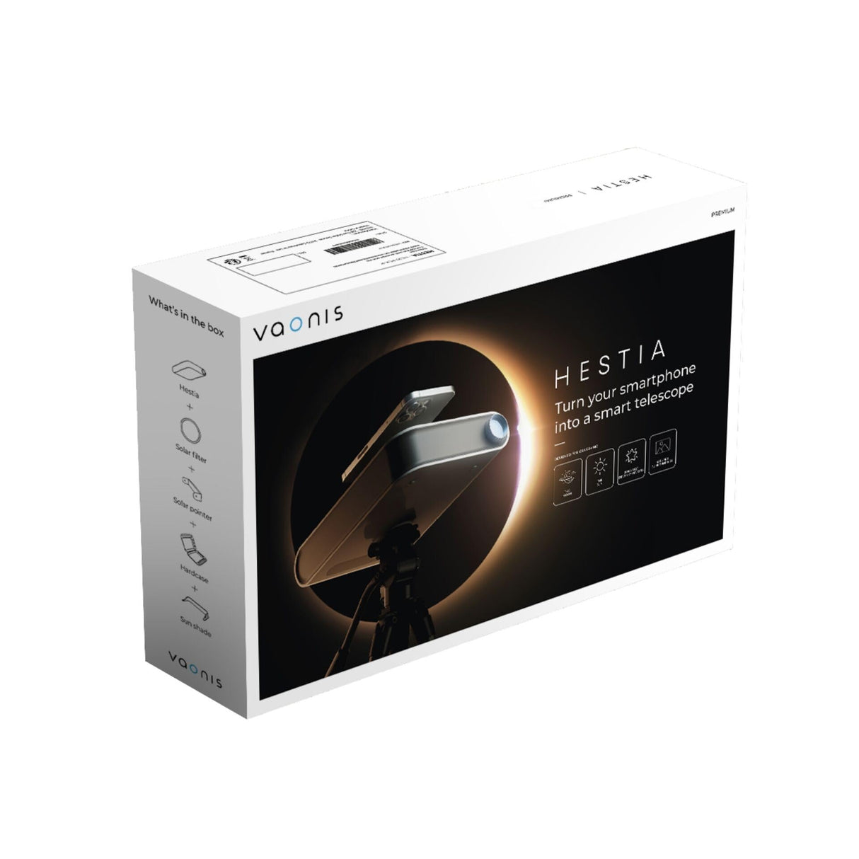 Vaonis Hestia Smart Teleskop Solar Pack (HE30-SOL)