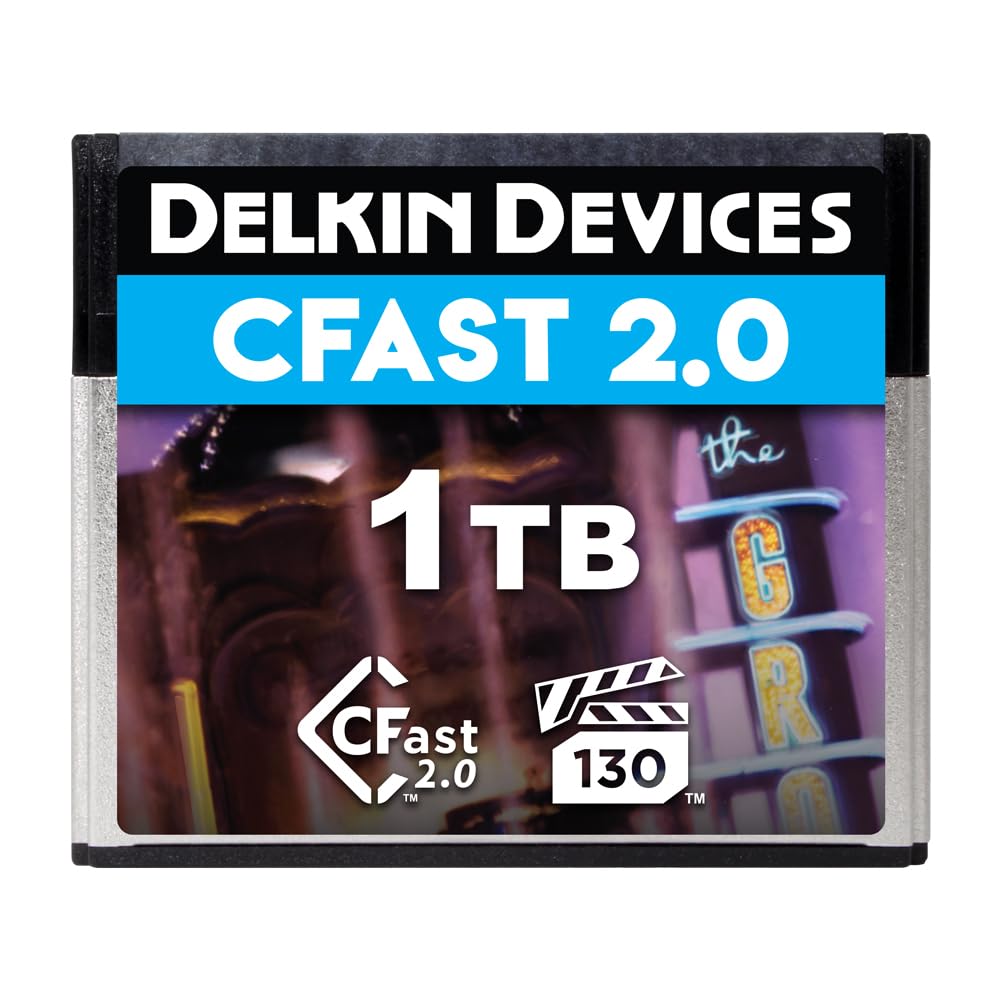 Delkin Devices Tarjeta de Memoria CFast 2.0 VPG130 (1 TB)