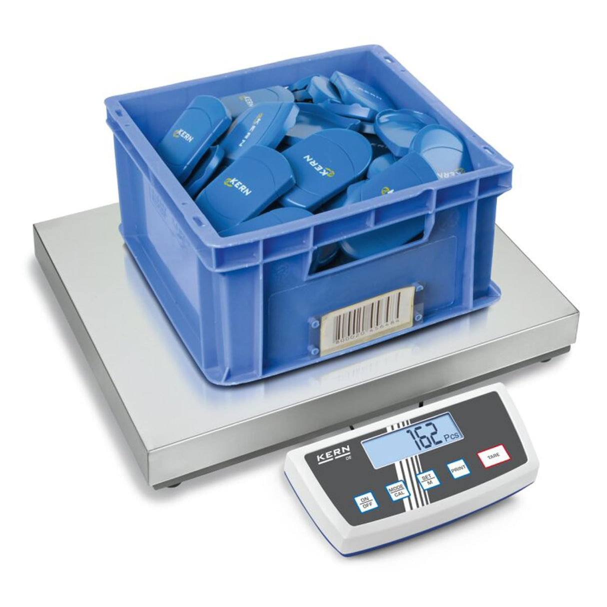 Dos bereichs Balanza de plataforma – Modelo multifunción [Kern de 150 K20DL] Precisión hasta 20 g/50 g, rango de pesaje Max. 60 kg/150 kg