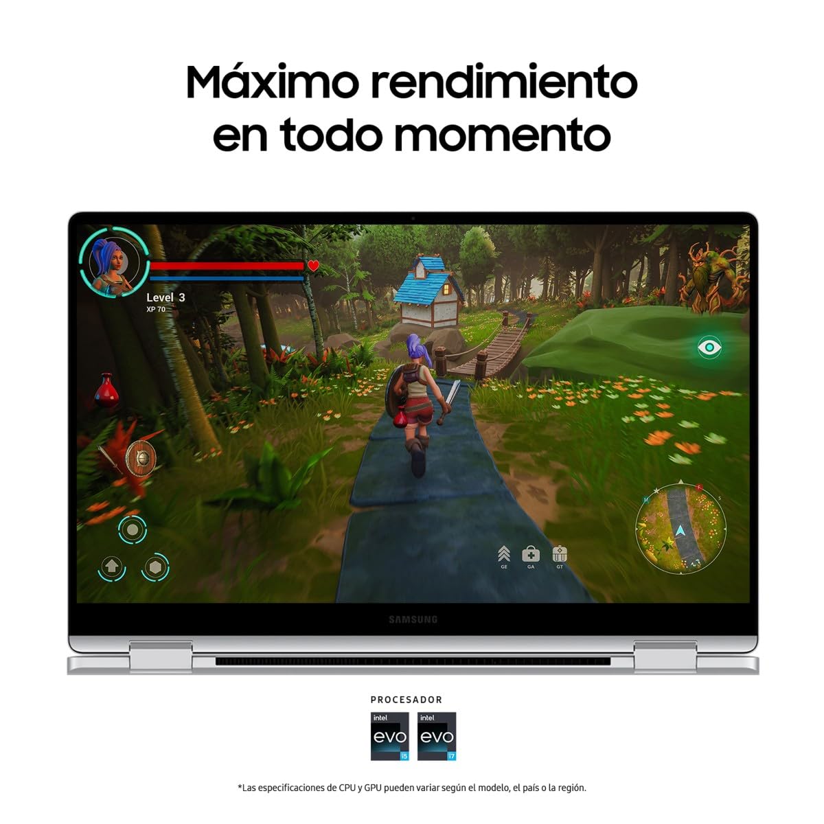 Samsung Galaxy Book4 360 + Ratón, Ordenador Portátil Convertible 15.6" Full HD, Táctil y S Pen, Intel Core 7-150U, 8GB RAM, 512GB SSD, Intel Graphics, Windows 11 Home, Gris, Teclado QWERTY Español