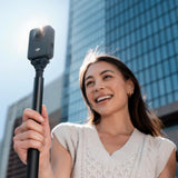 Pack Esencial dji Osmo 360, cámara 360 con Imagen 360° de 1 Pulgada, Video 360° en 8K Nativo, Video 4K/120 fps y 170° Boost, Kit de Palo de Selfie Invisible de 1.2 m, batería extendida con 2 baterías
