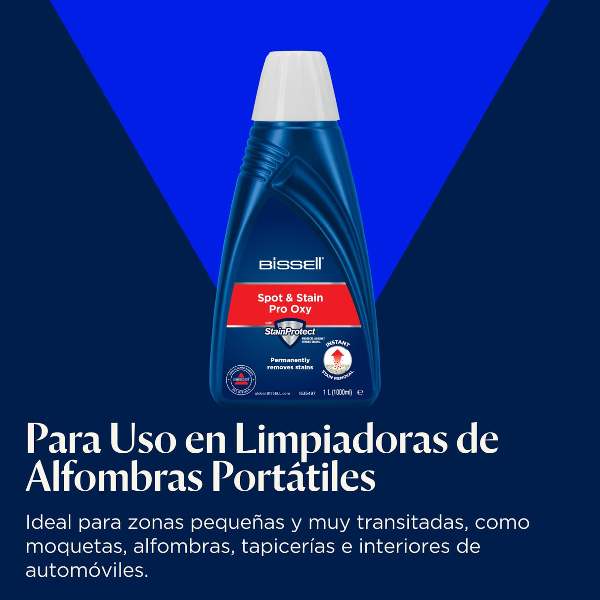 BISSELL SpotClean HydroSteam, Aspiradora de Agua Tapicería, Lava Aspiradora con Tecnología HydroSteam, Modo de Vaporeta, Limpiador para Alfombras, Tapicería, Sofá & Auto, Motor Potente de 1000W, 3689N