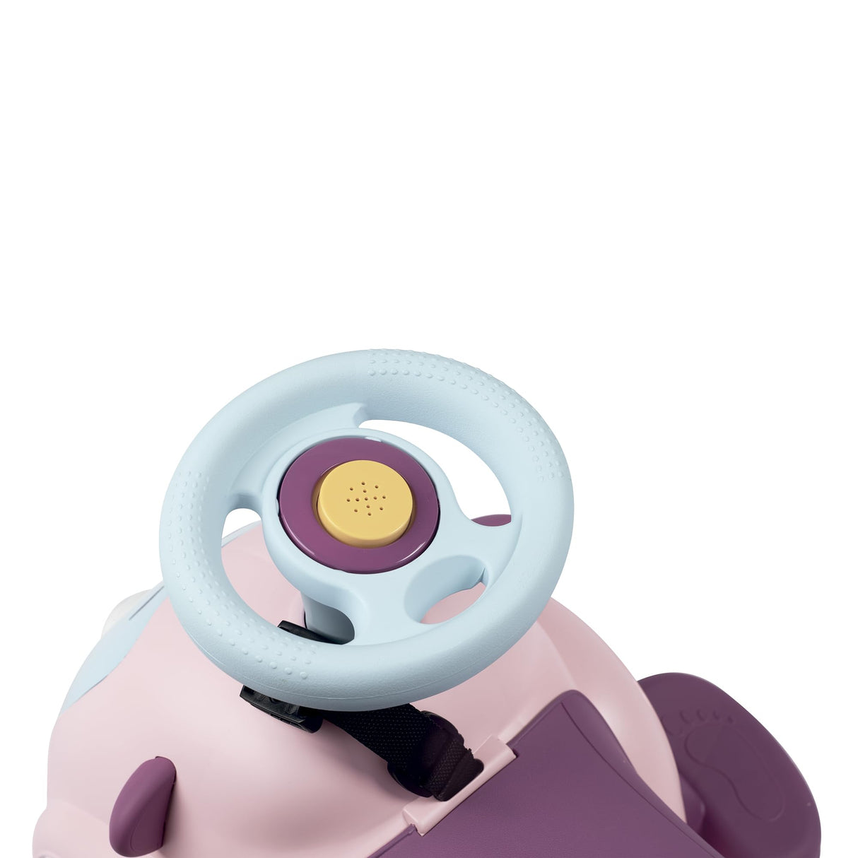 Smoby - Maestro Balade Pink Ride-On - para ni�os a Partir de 6 Meses - Actualizable - Silent Wheels - Bocina