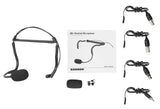 Samson Technologies Micrófono de Diadema Fitness Qex, Negro
