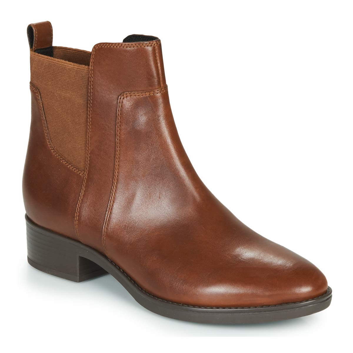 Geox D Felicity G, Botines para Mujer, Marrón (Brown), 38 EU