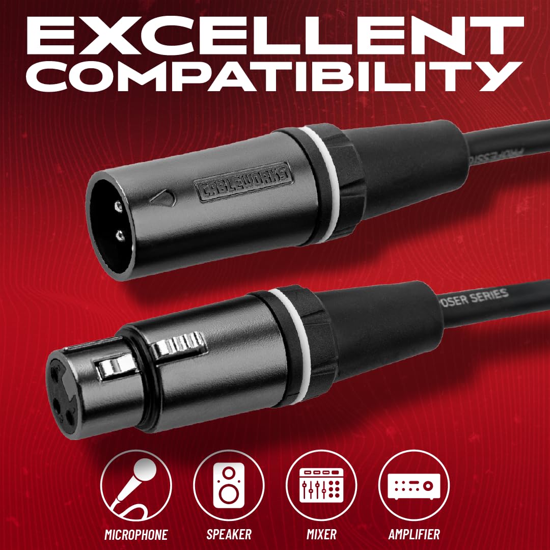 Gator Cableworks CBW-CPSRXLR-CBLE-75 Composer Series XLR de 75 pies