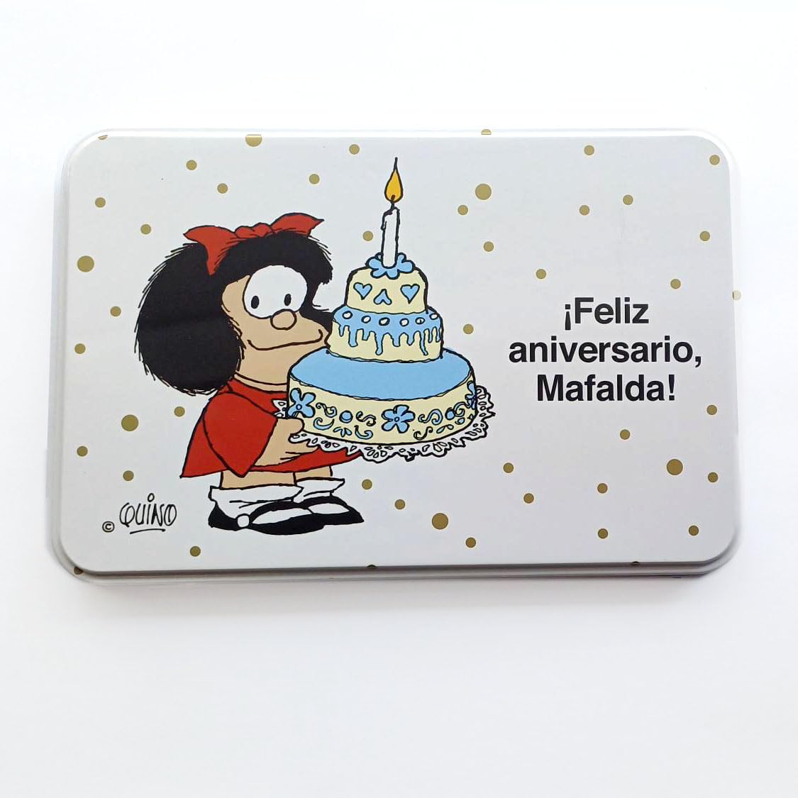 Colección Mafalda: 11 tomos en una caja de lata (edición ¡Feliz aniversario, Mafalda!) (Lumen Gráfica)