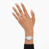 Swarovski Reloj Matrix Octagon, Brazalete de Metal, Tono Plateado, Acero Inoxidable