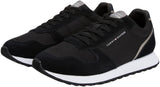 Tommy Hilfiger Runner Sneaker Hombre New Eva Mix Calzado Deportivo, Negro (Black), 42