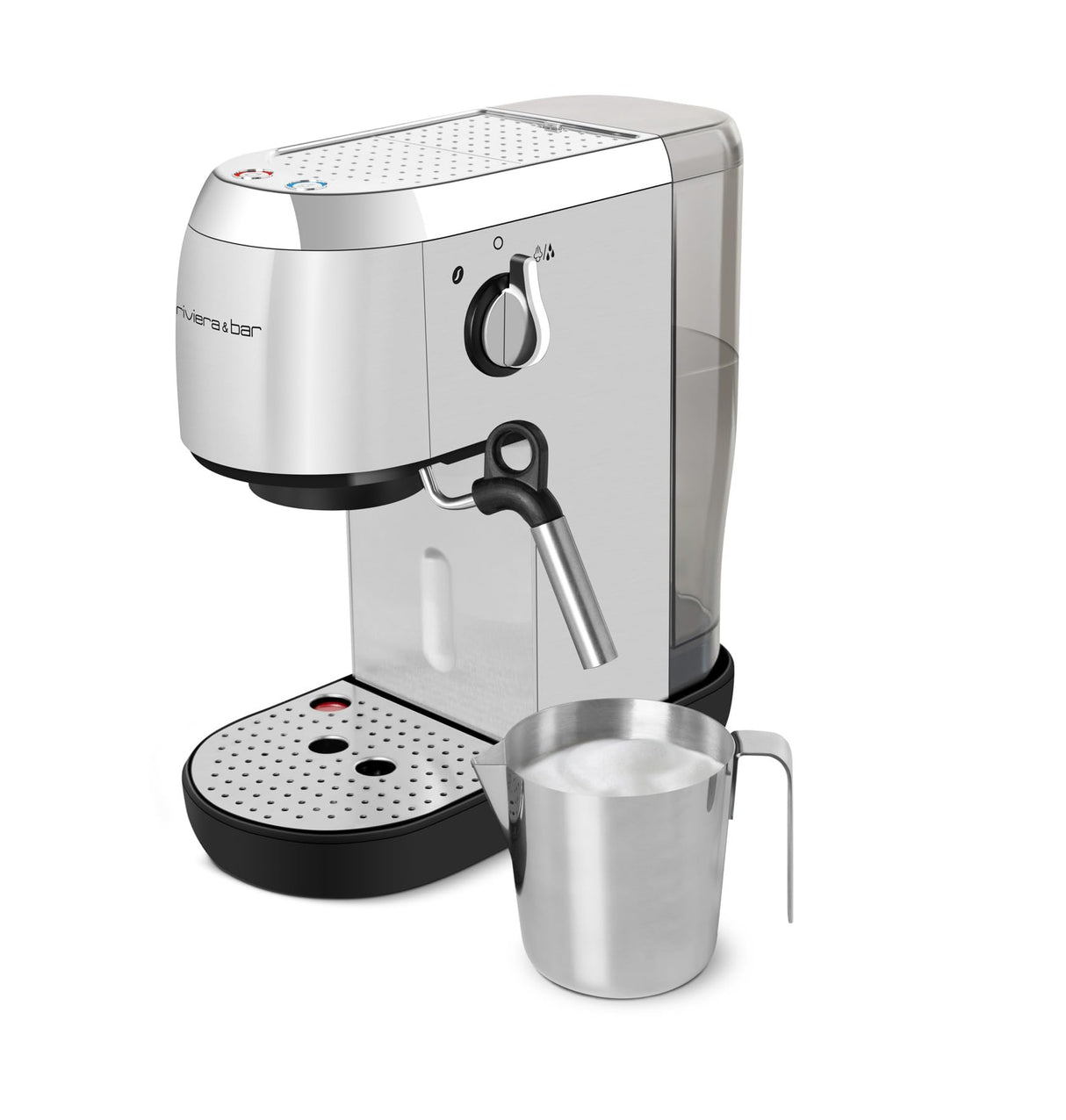 Riviera-et-Bar - Máquina de espresso compacta (acero inoxidable, BCE350)
