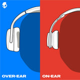 Skullcandy Crusher ANC 2 Cascos Over-Ear Inalámbricos con Cancelación de Ruido y Sensory Bass, Charging Cable, 50 h de Autonomía, Skull-iQ,Alexa Habilitada, Compatibles Dispositivos Bluetooth, Bone