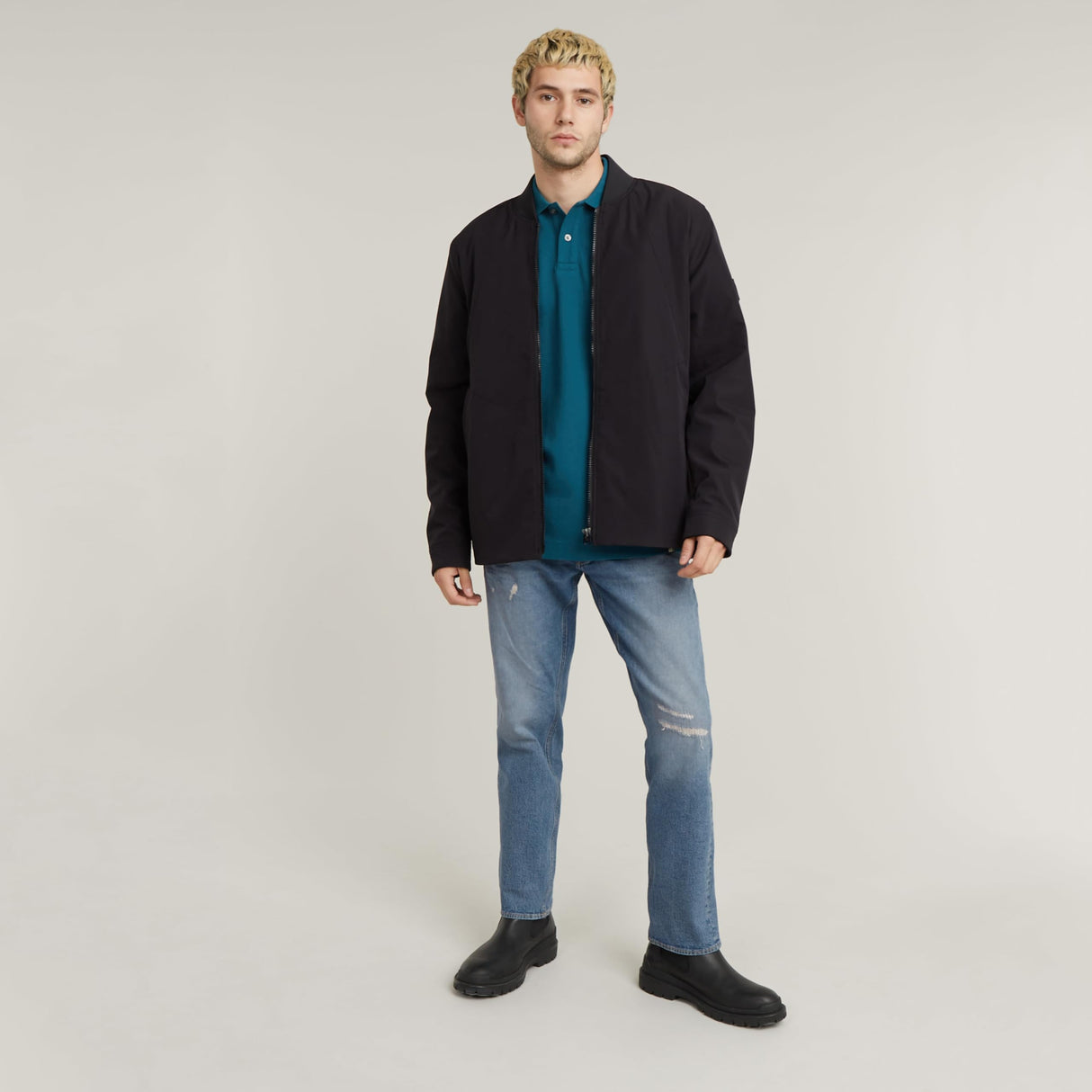G-STAR Mosa Straight Jeans Hombre, Azul (Sun Faded Highcloud Restored D23692-d775-g726), 28W / 32L