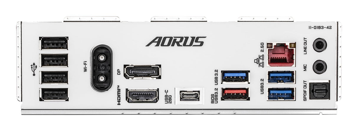 GIGABYTE B760M AORUS Elite WIFI6E GEN5 Placa Base – Compatible con procesadores Intel Core 14ª generación, VRM Digital de 12+1+1 Fases, hasta 5600 MHz DDR5, 2 x M.2 PCIe 4.0, Wi-Fi 6E, LAN 2.5 GbE