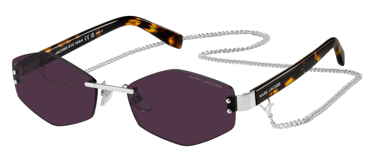 THE MARC JACOBS Marc 496/S Air Gafas, Palladium Violet, ESTANDAR Unisex Adulto