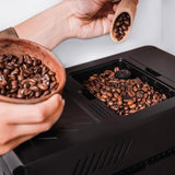 Cecotec Cafetera Superautomática Cremmaet Compact. 1350 W, 19 Bares, Sistema de Calentamiento por Thermoblock, Depósito 150 gr Café con Molinillo y 1,1 L, Limpieza Automática
