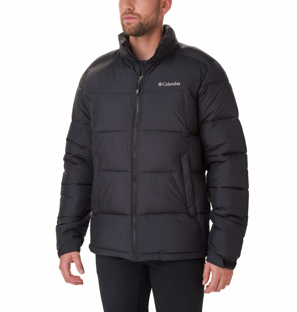 Columbia Pike Lake Jacket, Chaqueta Acolchada para Hombre, Black, Talla XL